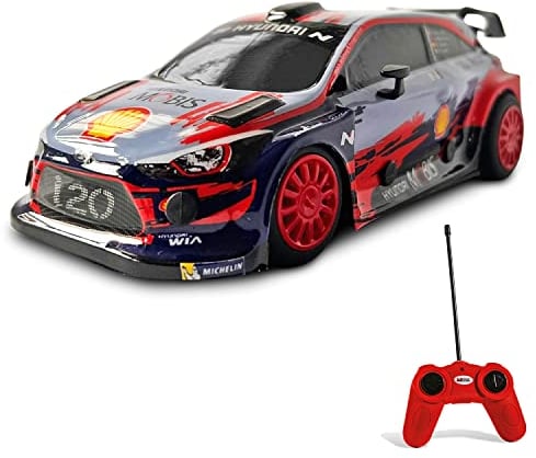 mondo Motors, HYUNDAI I20 WRC, 1: 24 Scale Model, Up to 8km / h Speed, Children's Toy Car 63668