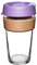 KeepCup Reusable Coffee Cup - Brew Tempered Glass and Natural Cork, L 16oz/454ml - Moonlight