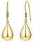 Chunky Tropfen Gold Ohrringe Dupes für Damen Ohrringe 14K Gold Tropfen Ohrringe