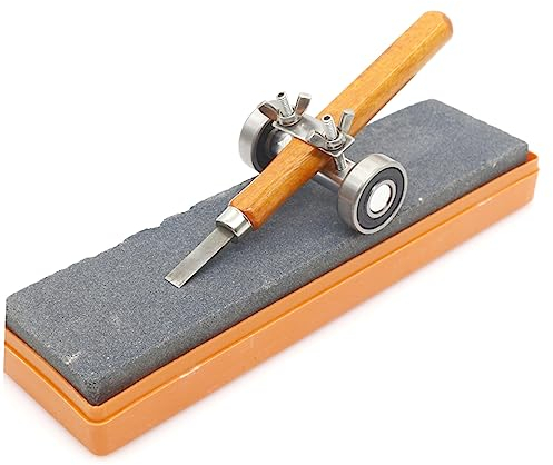 FOMIYES Temperamatite Barba Cacciavite Per Affilare I Coltelli Scalpello Per Legno Guida Per Affilare I Coltelli Strumento Di Affilatura Vite Dispositivo Di Affilatura Scalpello