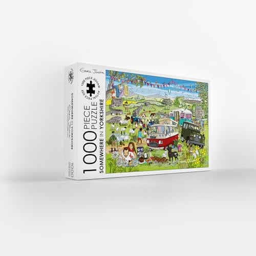 Emma Joustra Jigsaw Puzzle 'Somewhere In Yorkshire' 1000 Piece | Great British Jigsaws | Small Batch Made | Sustainable Jigsaw Puzzles