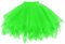 AUYAO Damen Tutu Klassisch Rock, Ballett Tüllrock Petticoat Unterrock Rock Tütü Rock Tutu Röcke Tüll Rock, 50er Ballet Elastisch Tanzrock Tanzkleid Ballkleid Kurz Retro Party Kostüme Tanzen (Gras)