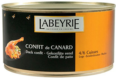 Labeyrie Confit de Canard 4 bis 6 Entenkeulen Enten-Confit 1280g