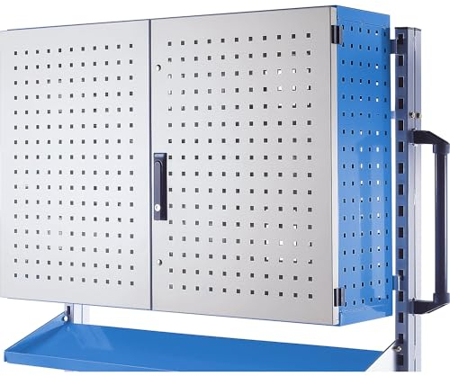 eurokraft | Blechschrank | abschließbar | Tragfähigkeit 50 kg | HxBxT 700 x 990 x 270 mm