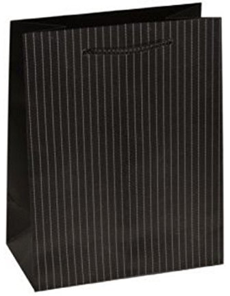 na und TSI 86010 Geschenktasche Geschenktüte 18x10x23 Nadelstreifen