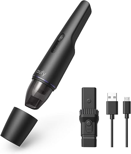 Anker eufy HomeVac H11 Handstaubsauger, kabelloser Stabstaubsauger, nur ca. 500g federleicht & kompakt, Stabsauger mit 5500Pa Saugkraft, Laden mit USB, ideal für Zuhause (Generalüberholt)