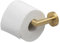 Geesa Nemox Toilettenpapierhalter, Toilettenrollenhalter aus Edelstahl, Farbe: Gold gebürstet, 151 x 49 x 87 mm