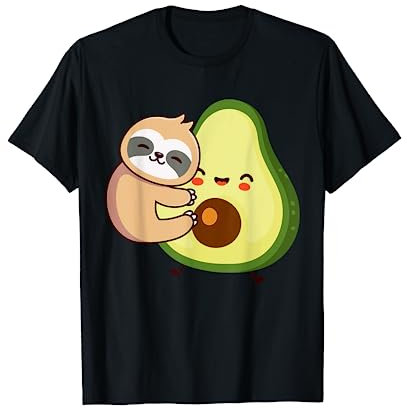 Faultier umarmen kuscheln umarmen Schlafmütze langsam T-Shirt