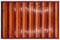 HOME ZEN HOUSEHOLD LINEN Bambus-Teppich, rutschfest, waschbar, 50 x 140 cm, Rot