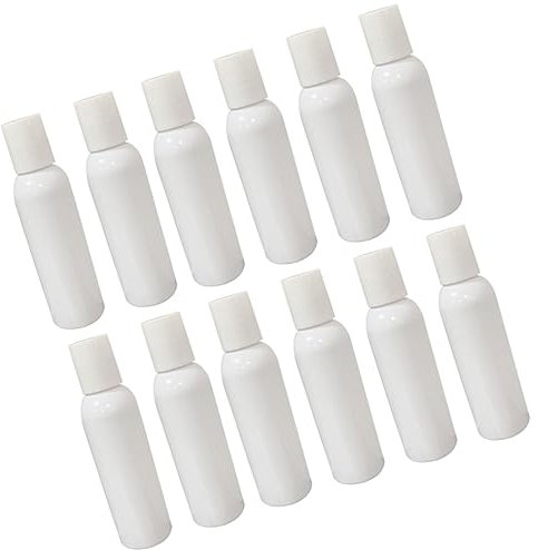 Cabilock Ensemble De 12 Pièces Contenant De De Voyage Distributeur De pour Les Mains Mini-Lotion Flacon Pulvérisateur De Voyage Liquide Vaisselle Couverture Qianqiu Blanche
