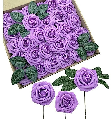 QOKLIYUI Blumenstrauß mit – langlebiger Haltbarkeit, elegant, pflegeleicht, künstliche Blumen, Dekoration, Rosen, breit