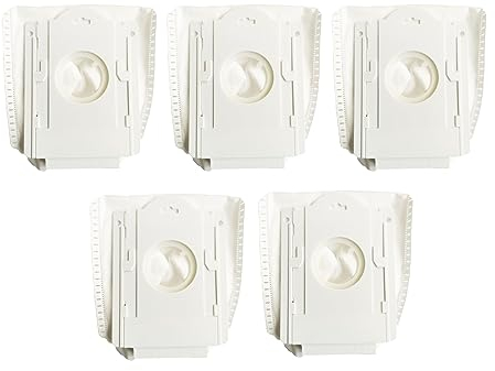5 sacchetti compatibili con SAMSUNG VCA-ADB90 compatibili con aspirapolvere serie Jet VCA-SAE90A VCA-SAE90B Base stazione di sostituzione parte elettrodomestico
