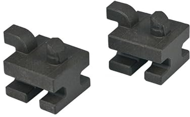 LUTH Premium Profi Parts Hembra compatible con Siemens 00637444 Soporte de cerámica trasero para rejilla de accesorios horno con microondas 2 unidades