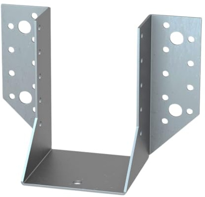 Balkenschuh Set 25 Stück - 80x120mm - Typ A - Kombi - verzinkte Stahlverbinder, ETA- & CE-zertifiziert, Made in Germany - robust, korrosionsbeständig, präzise gefertigt