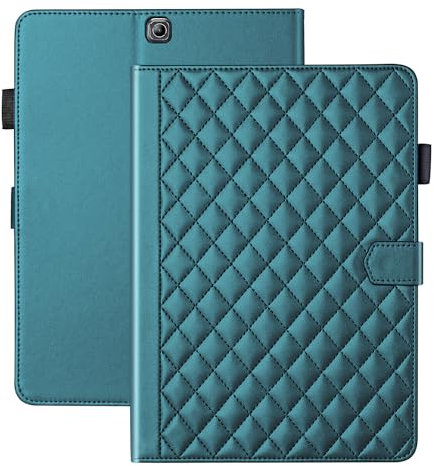 Vaitasy Funda para Samsung Galaxy Tab S2 9.7 Pulgadas 2015 SM-T810/SM-T815 Business Cuero PU Tablet Carcasa para Galaxy Tab S2 9.7 con Ranura para Tarjeta Verde