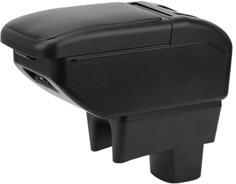 YJYWZH Compatible with Suzuki Swift Armlehnen 2005-2024 Leder Armlehne Auto Mittelkonsole Aufbewahrungsbox Innenausstattung Nachrüstteile