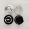 LFWCZS Auto Nabendeckel für Opel Astra J Sports Tourer,54mm Felgendeckel Felgenkappen 4 Stück Logo Radnabenabdeckung Wheel Caps Nabenkappen Zentralabdeckung Reifen & Felgen Zubehör,Black