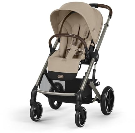 Cybex Gold PU1 Balios S Lux Poussette Beige amande