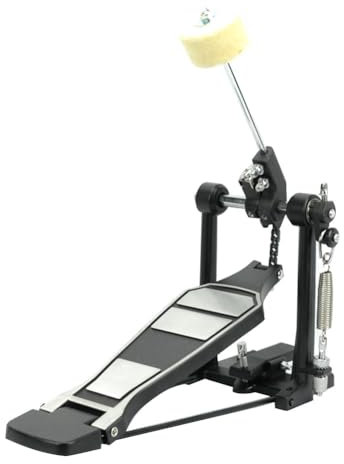 Jzoowar PéDales de Kit de Batterie PéDale de Grosse Caisse Simple Robuste pour DéButant en Batterie