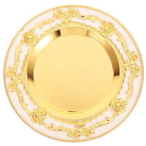 TOPBATHY Vintage Style Tea Coaster Storage Tray Small Decorative Tray for Home Decor for Coffee Mug