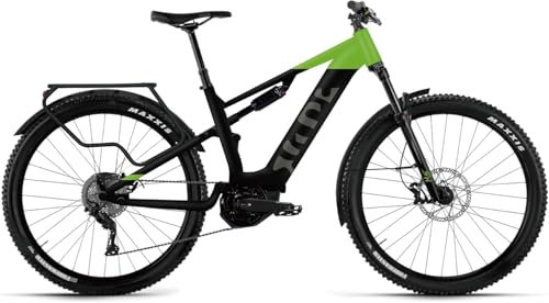 SachsenRAD E-SUV M5T Centro, 29 Zoll E Bike mit Mittelmotor 110Nm, 12 Gang, Federung Vorne und Hinten, Find My, bis 180 km, Herren Damen Elektrofahrrad mit Gepäckträger und Schutzblech