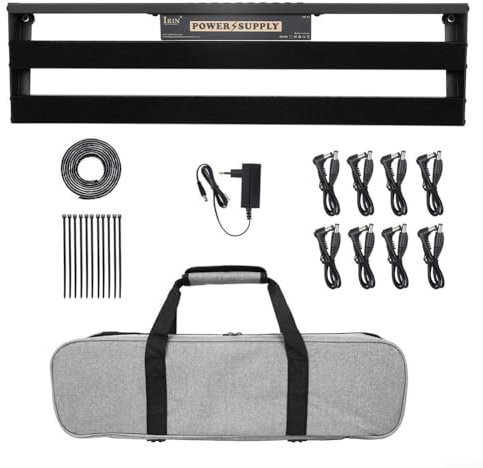 Pédalier de guitare électrique efficace qui garde vos effets organisés avec un design léger