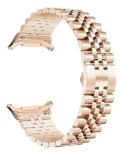 Cinturino for orologi in metallo Adatto for Samsung Galaxy Watch Ultra 47mm(Rose gold)