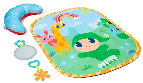 MOLTO | Baby Activity Mat with Toys – Gusy Light Design – Padded Children's Rug with Bow and Pendants – Baby Gym from 0 Months – Moltoshop