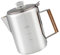 XITEA Percolateur à café 9 tasses avec échelle en acier inoxydable avec couvercle transparent pour le camping et la maison, cafetières portables