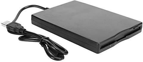 Usb 3.5 Inch Portable Floppy Disk Drive, External Floppy Disk Reader 1.44MB Floppy Drive Card Reader Computer Accessory Removable for Windows 98SE/7/8/ME/2000/XP/Vista, PC, OS8.6 or Above