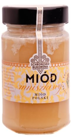 SCHRONISKO BUKOWINA Löwenzahnhonig 315 g / 240 ml | Fein-aromatisch und mild – ideal zum Süßen von Tee sowie für Brot, Joghurt, Müsli, Desserts und Backwaren