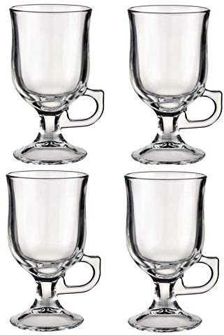 BHL Friends Time Irish Coffee Glass Plain, 24cl, Set of 2