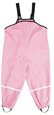 Playshoes Pantalones de Barro, Monos de lluvia para Unisex niños, Rosa (Light Pink), 80