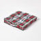 Homescapes dekorativ Kariertes Sitzkissen Stuhlkissen Sitzerhöhung Stuhlauflage Schottenmuster Macduff Tartan, 50 x 50 cm, 100% Reine Baumwolle mit Polyester Füllung