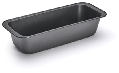De Buyer - Moule à cake en acier antiadhésif - 26 x 10 x 6,3 cm -, Noir