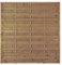 Sichtschutz-Zaun Berlin | Zaunelement 180x180 cm | Druckimprägniertes Kiefer/Fichte Holz | Garten-Lamellenzaun | Sichtschutzwand | Dichtzaun