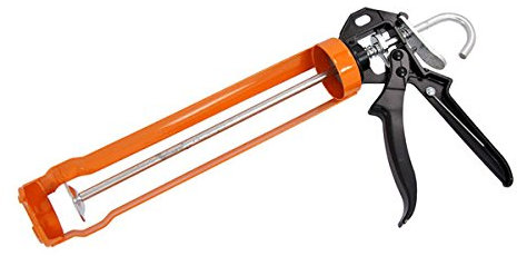 Neilsen CT3718 11in Heavy Duty Caulking Gun - Steel Frame and Plunger with Cast Aluminium Handle, Compatible with Most Sealant Cartridges