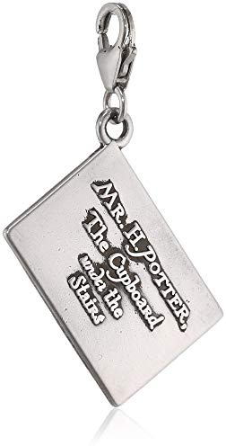 Harry Potter Clip On Charm Hogwarts Acceptance Letter (Sterling Silver) Carat Shop, The, Sterling-Silber