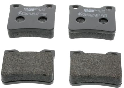 Ferodo FDB1415 Brake Pad Set, disc brake - (set of 4)