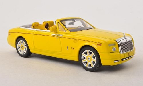 Ixo Rolls Royce Phantom Drophead Coupe Bijan Pakzad, gelb, Modellauto, Fertigmodell, 1:43