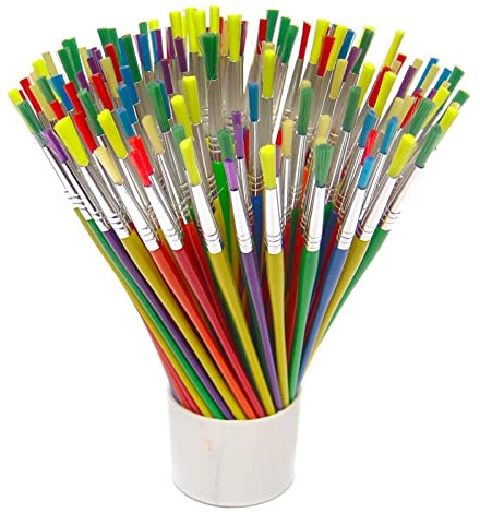 Major Brushes Assorted Super Value Synthetic Brushes - Set of 144