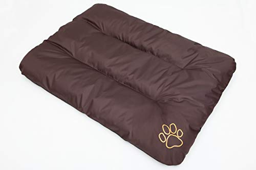 DOGGY Hobbydog R1 ECOBRA7 Hundebett ECO Schlafplatz Ruheplatz Hundematratze Hundekissen, 90 x 60 cm, L, braun
