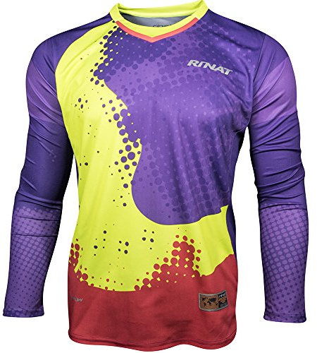 Rinat Hypernova - Maglia da Portiere da Bambino, Colore Viola/Neon/Fucsia, Taglia YS