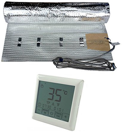 alukaschierte Elektrische Fußbodenheizung DRY Plus 200-2m²