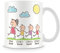 Mummy Mug with 3 Kids - Personalise with Names - Gift for Mums