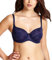 Panache Women's Tango Underwired Balconnet Bra (3251), Opaque, Blues, 32HH