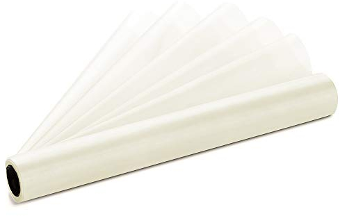 DekoHaus Organza Rolle 36cm x 9m, Hell Creme