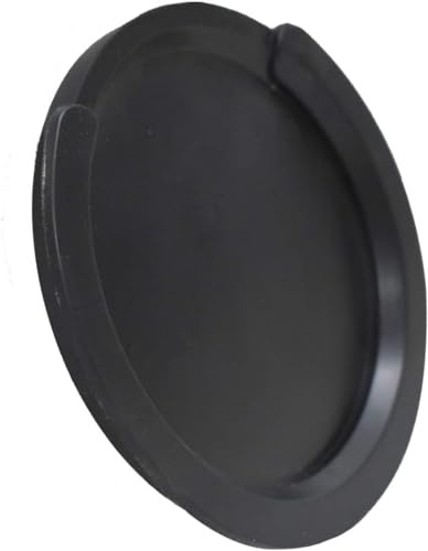 9,4 cm (3,7 Zoll) Gitarren-Schalllochabdeckung, weiches Silikon-Feedback-Buster für Akustikgitarren, Schwarz
