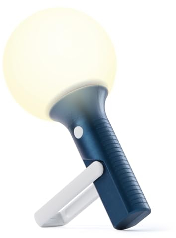 Lexon LED-Lampe mit mehreren Positionen, für den Innen- und Außenbereich, kaltweißes Licht (Dunkelblau)