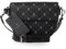 Lazarotti Palermo Umhängetasche Damen | verstellbarer Schultergurt | Halfmoon Bag 21cm